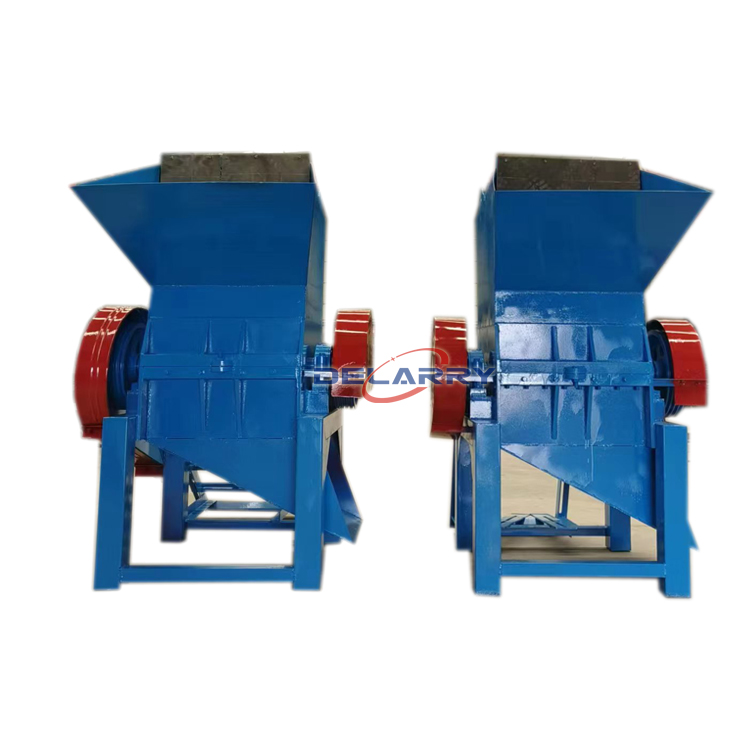 Automatic Industrial Long Plastic Pipe Crusher Vegetable Basket Crushing Machine Shredder