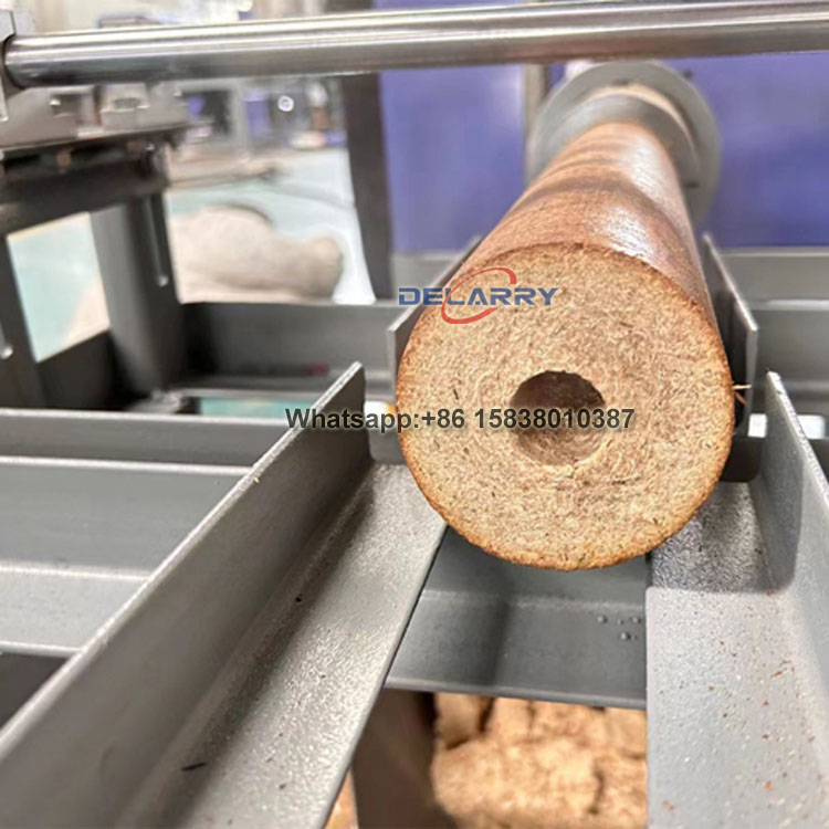 Round wood block extrude